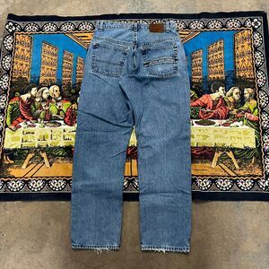 Polo Ralph Lauren blue jeans relaxed fit size 30x32 baggy fit embroidered y2k